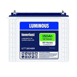 Luminous ILTT 18048 N 150AH Tall Tubular Battery