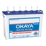 Okaya TT 5024 150AH Tall Tubular Battery