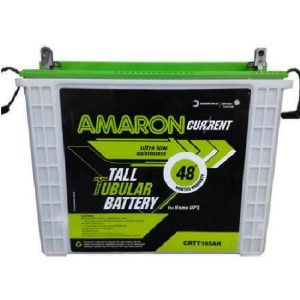 Amaron Current 150AH Tall Tubular Battery - 48 Month Warranty