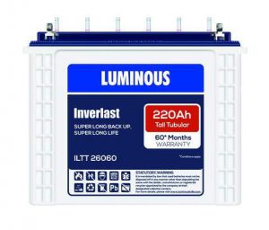 Luminous ILTT 26060 220AH Tall Tubular Battery