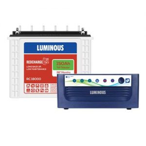 Luminous Inverter 1050+150AH battery Combo