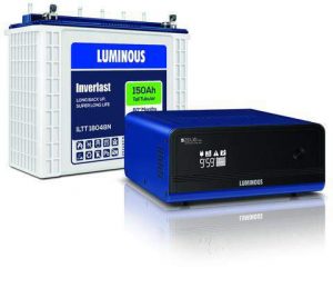 Luminous Combo 1100+150AH 48 Month Warranty