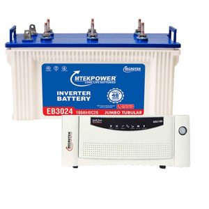 Microtek Inverter Battery Combo 900VA+100AH
