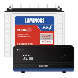 Luminous Zelio 1100+200AH Battery Combo