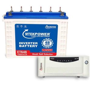 Microtek Combo 1200VA+150AH 48 Month Warranty