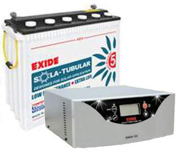 Exide Solar Inverter Combo 850va+100ah Without Panel