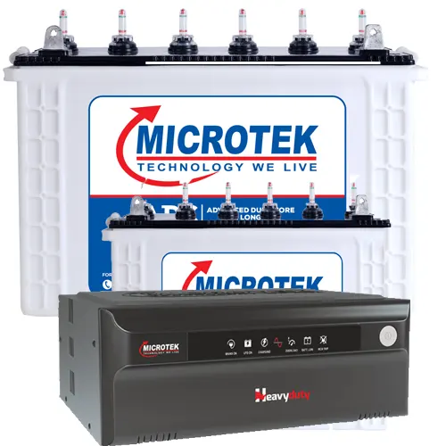 Microtek 2350+150AH 2 Battery Combo
