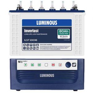 Luminous Inverter Combo 750VA+80AH