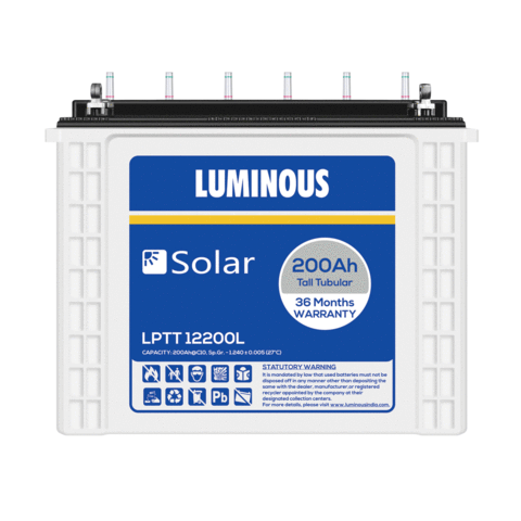 Luminous Solar Battery