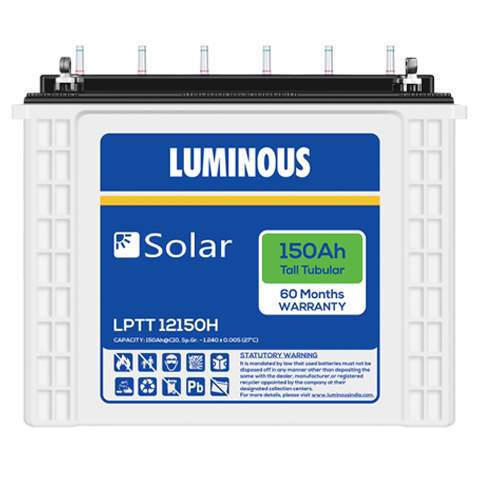 Luminous LPTT12150H 150AH Solar Battery