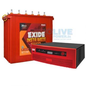 Exide inverter battery combo