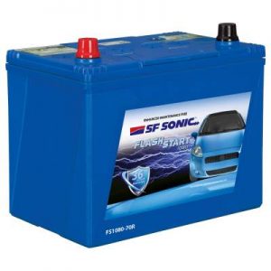 SF Sonic Flash Start 65Ah FS1080-70R Car Battery