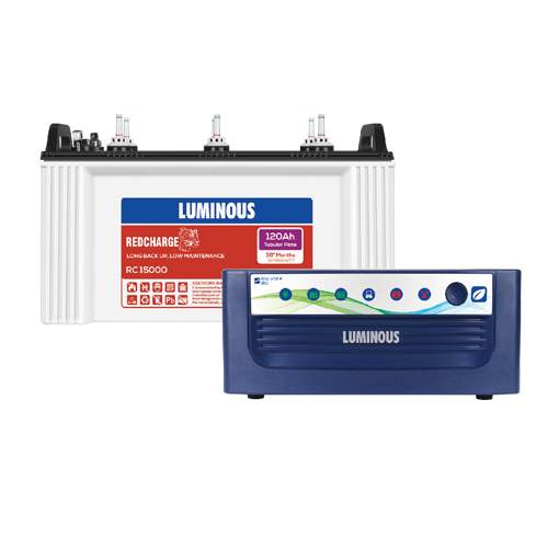 Luminous 1050+120AH Inverter battery Combo