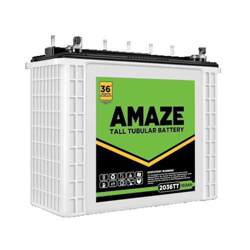 Amaze 2136TT 150AH Tall Tubular Battery