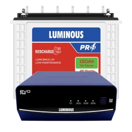 Luminous 1550+150AH Battery Combo