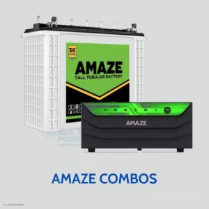 Amaze inverter battery combos