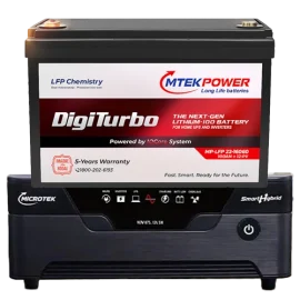 Mtekpower LFP Lithium 100AH Inverter Combo