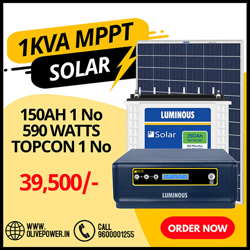 Luminous NXGPRO 1KVA Solar Inverter Combo